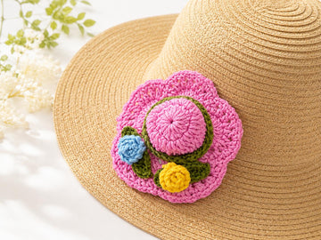 Crochet Hat Keychain Pattern – Mini Hat Bag Charm | PDF + Video Tutorial