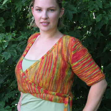 Wrap sweater 402