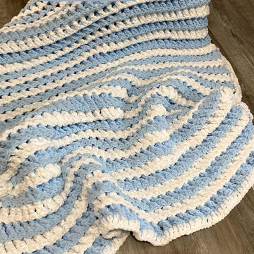 Marshmallow Skies Throw Blanket