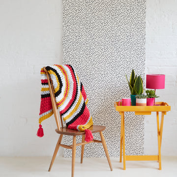 Elipse Puffy Throw - Free Crochet Pattern For Home in Paintbox Yarns Simply Chunky