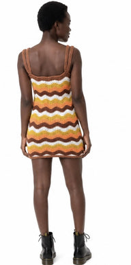 Ripple Crochet Dress