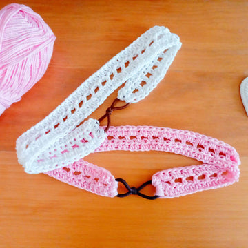 Crochet Pink Headband/Hairband Pattern