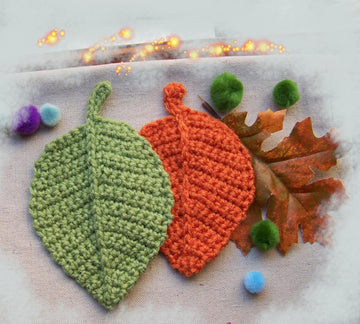 Crochet pattern Autumn Leaves