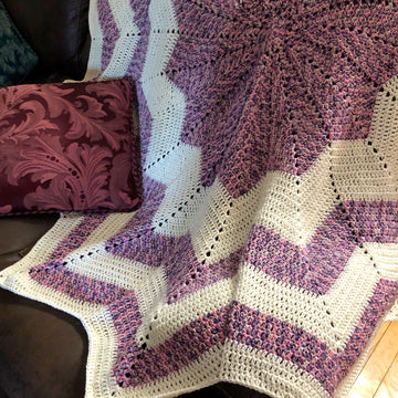 Crochet 12-Point Star Blanket