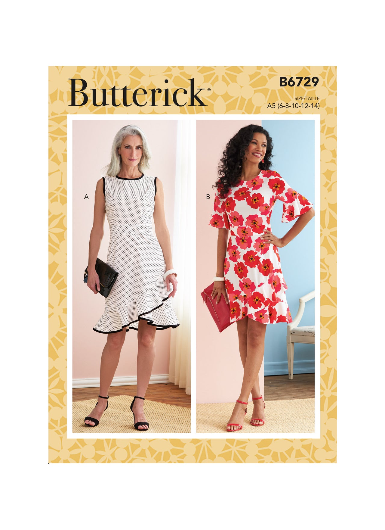 Butterick Misses' Dresses B6729 - Sewing Pattern