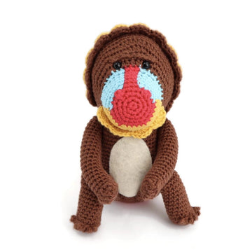 Mongo the Mandrill Amigurumi