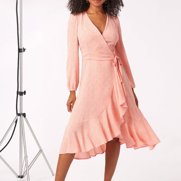 New Look Misses' Wrap Dress With Length and Sleeve Variations N6750 - Sewing Pattern