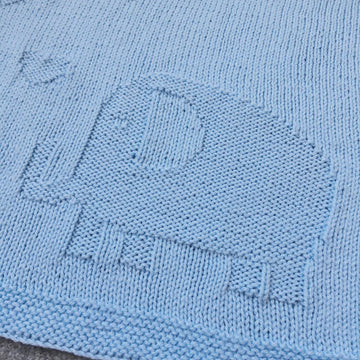 Elephant Heart baby blanket