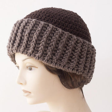 Ribbed Hat and Purse