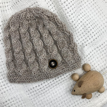 Harper - Cabled Baby Hat