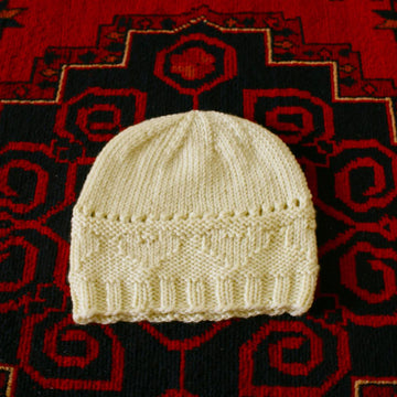 Hearts and Bows Baby Hat