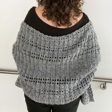 Crochet Shawl Pattern: Shawl We Wrap-It-Up Wrap