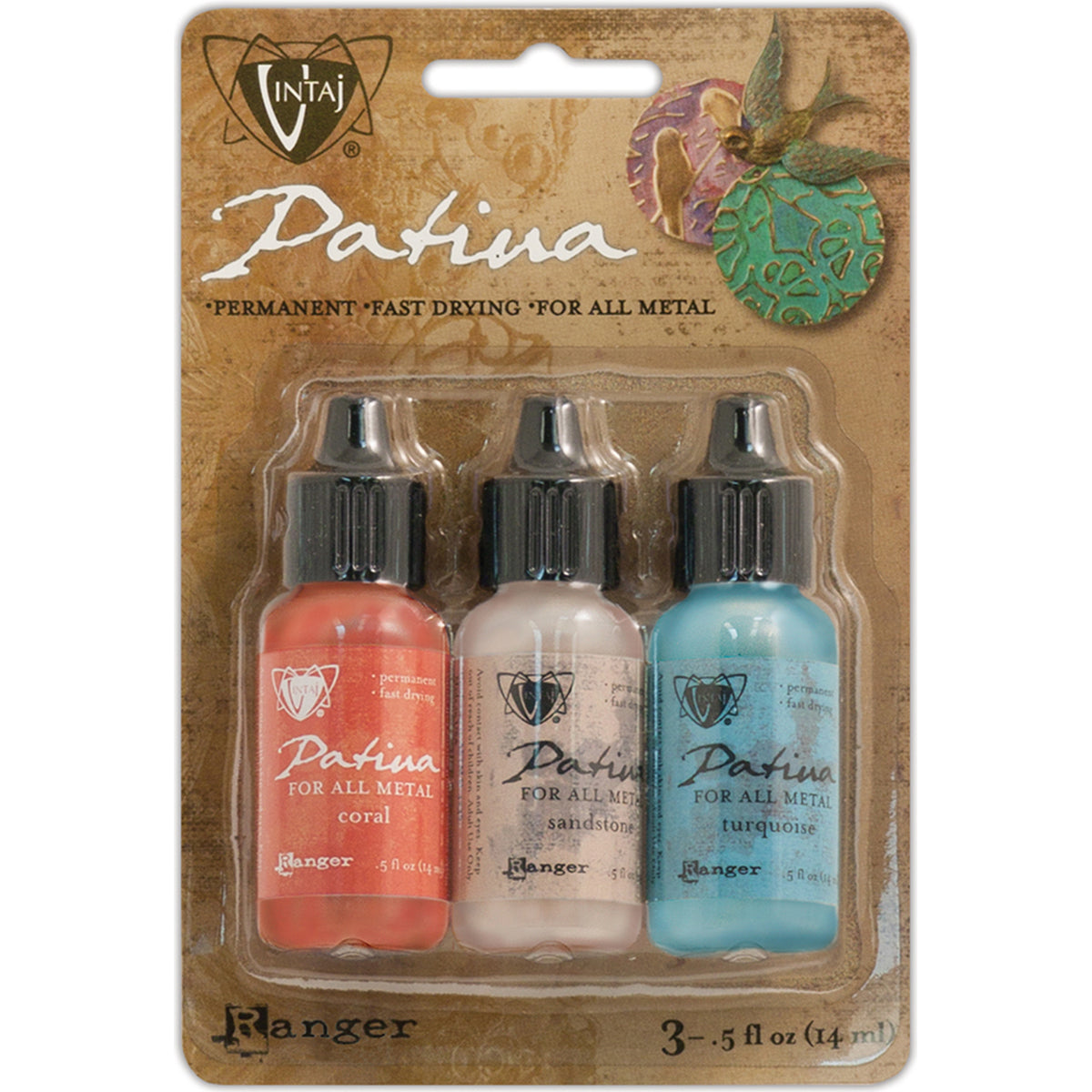 Ranger Vintaj Patinas 3/Pkg - French Riviera
