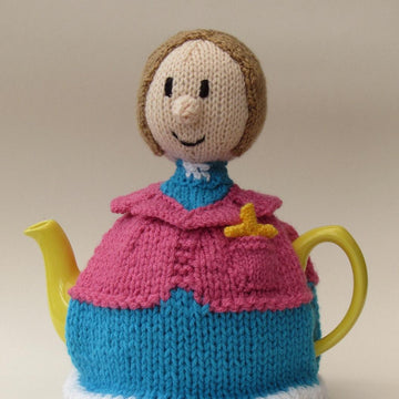 Lady vicar tea cosy