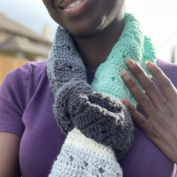 Wrapped up and Twisted Scarf