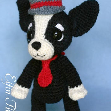 Chaco, the Chihuahua Puppy Amigurumi