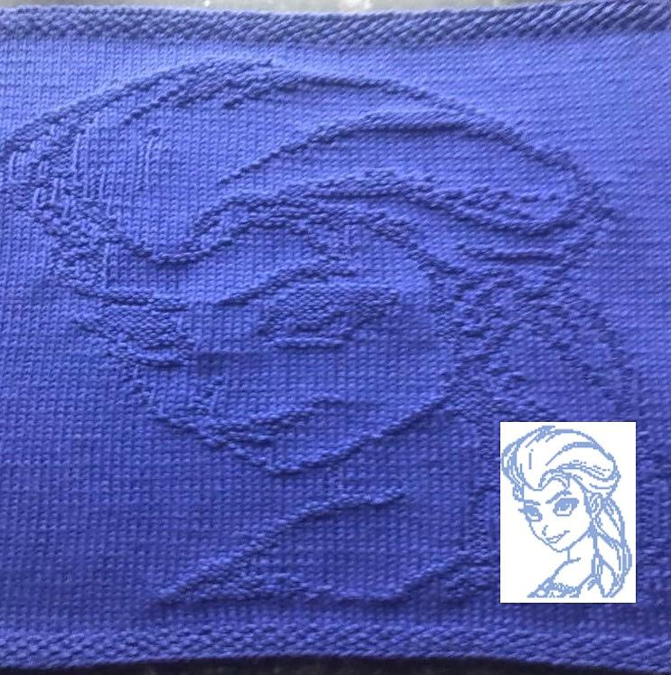 Nr. 598 Disney Elsa Frozen 89 stitches