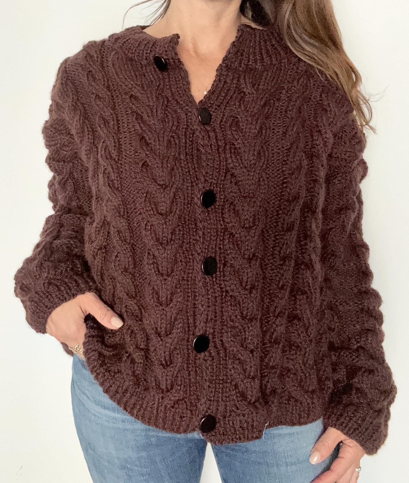 Cable Knit Cardigan