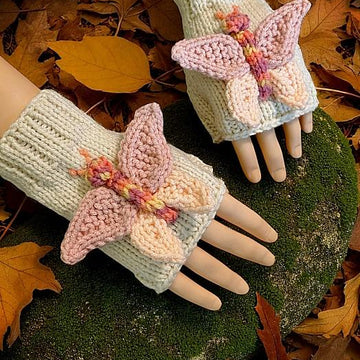 Butterfly Fingerless Gloves