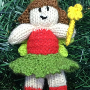 Christmas Fairy Tree Decoration 14 cms tall
