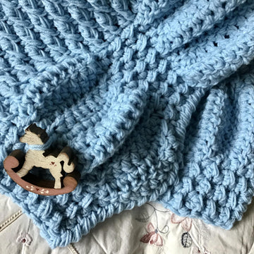 Blue Bayou Baby Blanket