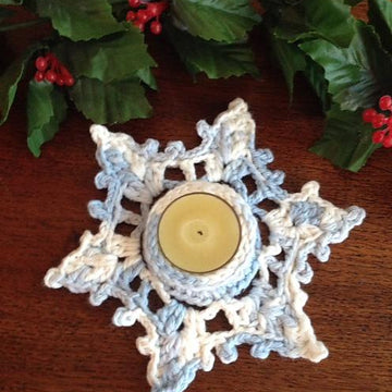 Snowflake Tea Light Holder