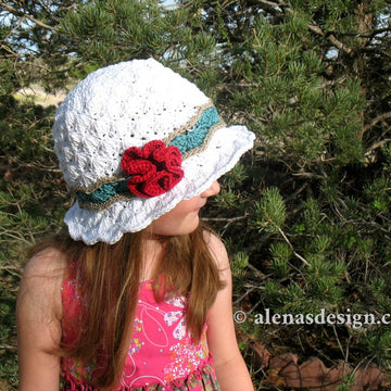 Rose Sun Hat