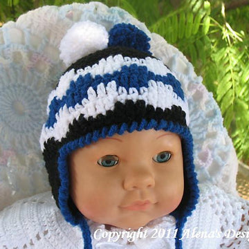 Pom-Pom  Ear-flap  Hat