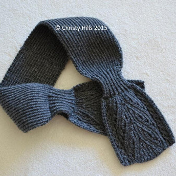 Everest Scarf ( Keyhole / Ascot / Pull-Through / Vintage / Stay On Scarf Knitting Pattern )