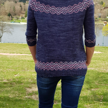 Beribbonded sweater
