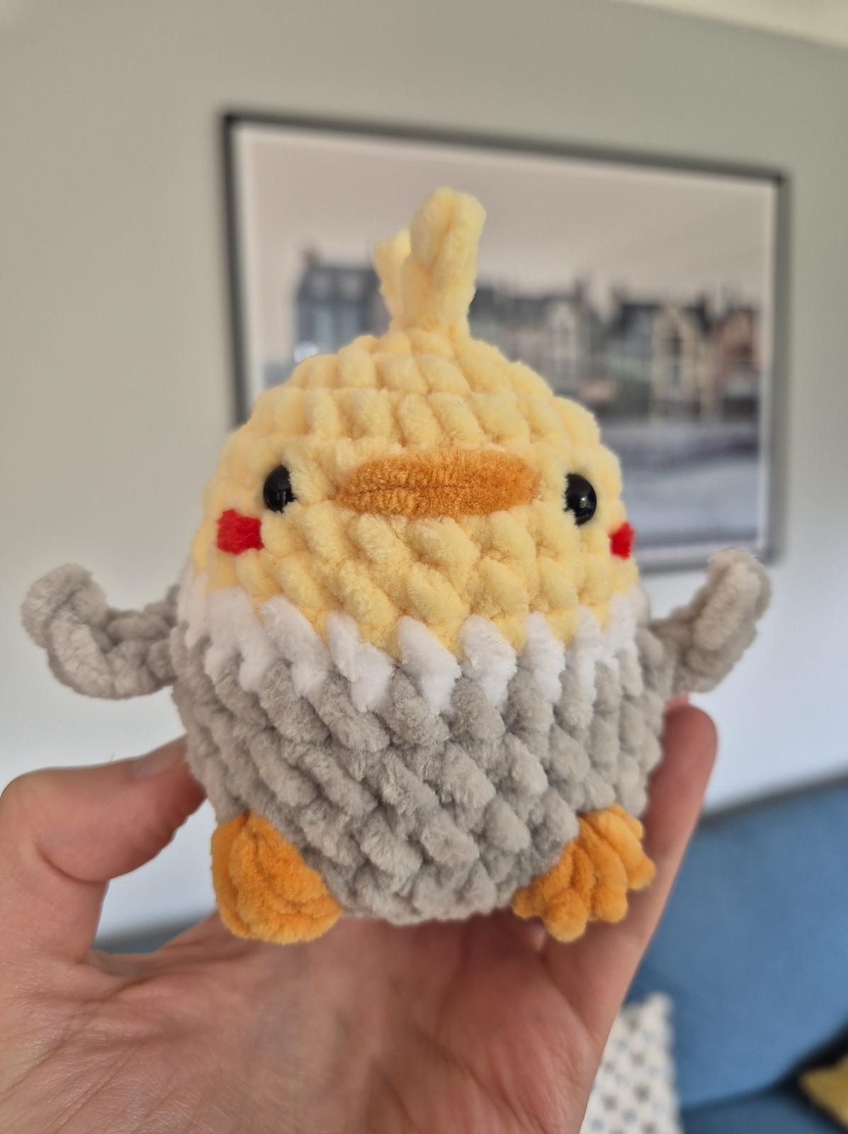 Chubby Cockatiel Bird