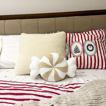 Wrapped Candy pillow