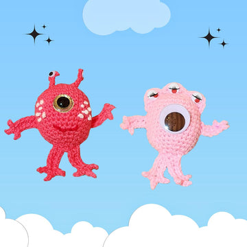 Pink Monster Amigurumi