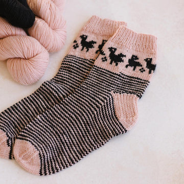 Tiny Ravens Socks