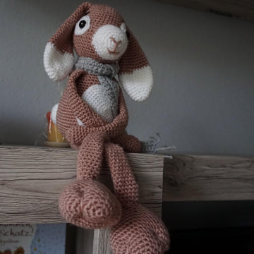 Crochet Pattern Long Legged Bunny Holly!