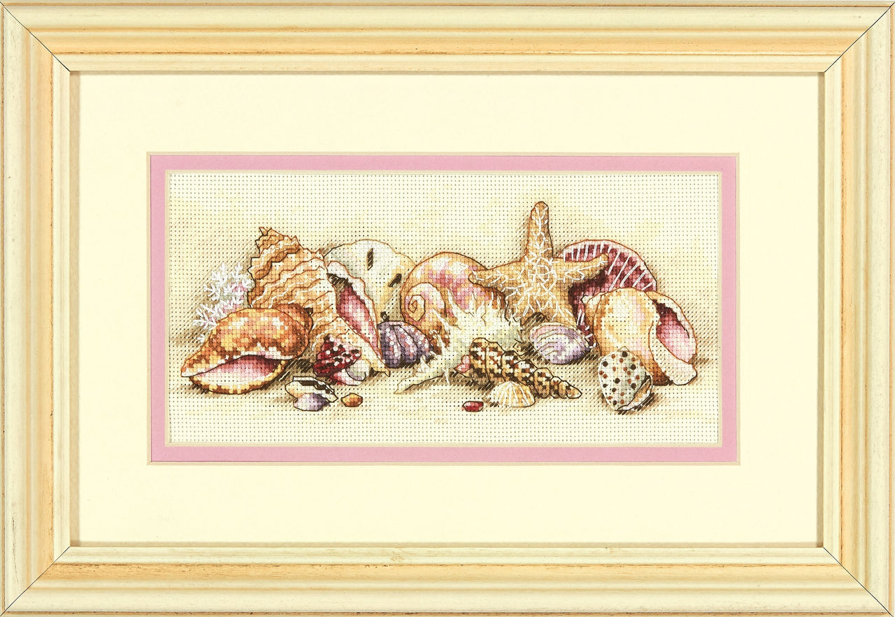 Dimensions Seashell Treasures Cross Stitch Kit