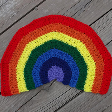 Rainbow Garden Wall Hanging