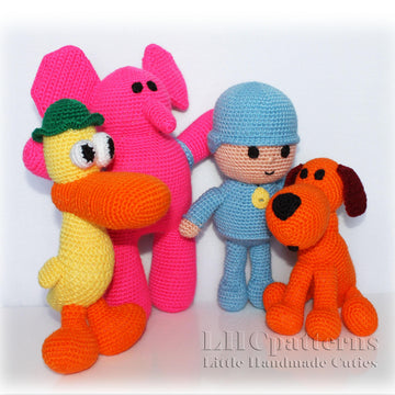 Pocoyo and Friends Crochet Pattern
