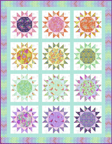Tula Pink Mini Menagerie Quilt - Downloadable PDF