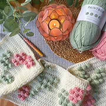 Spring Blossoms Blanket