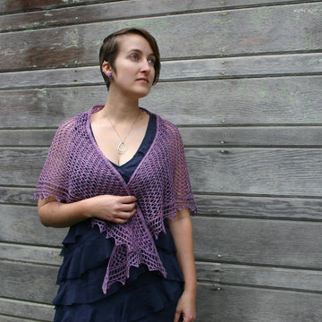 Meandering Pathway Shawl