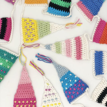 Blowing In The Breeze Crochet Bunting