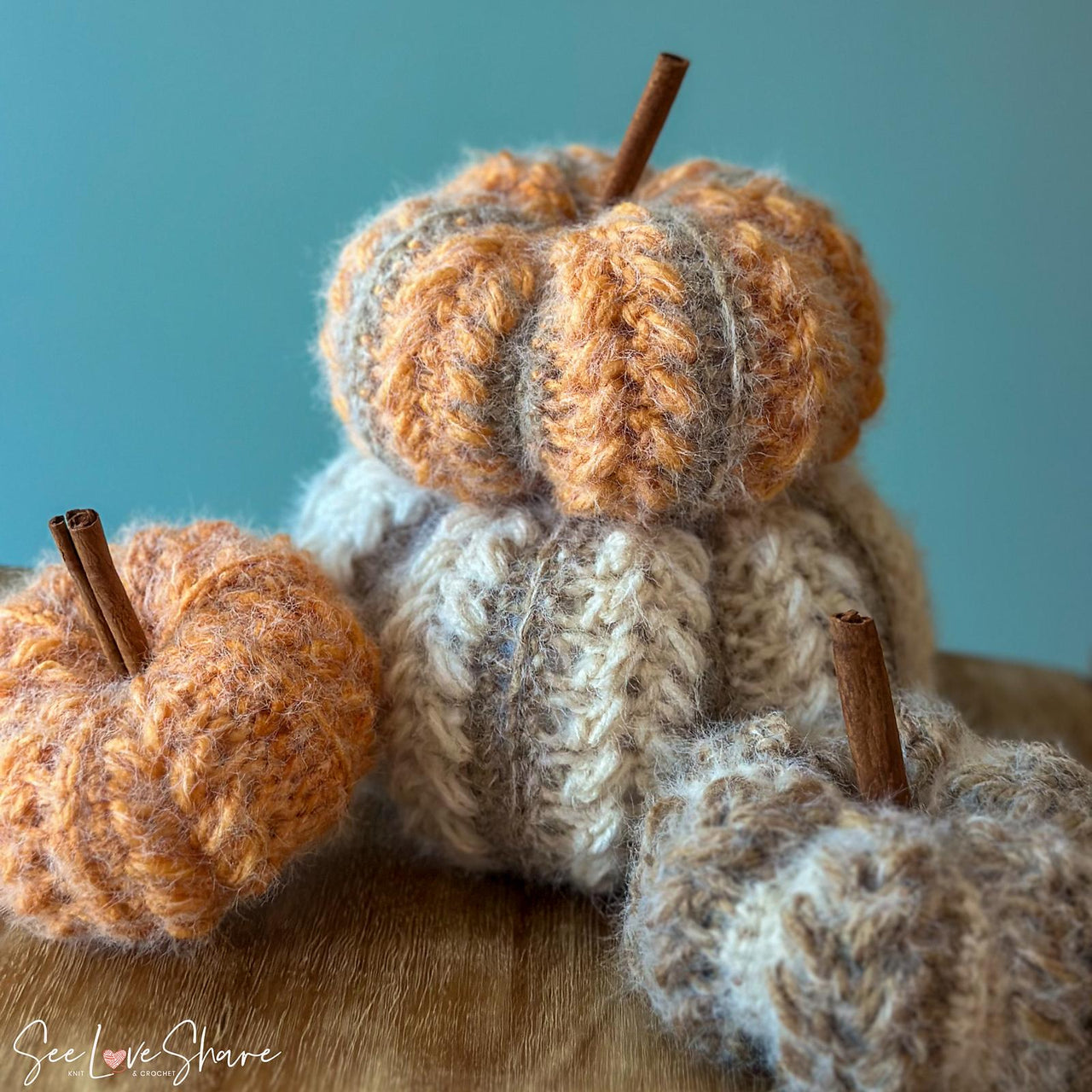 Rustic Pumpkin 3 Sizes