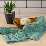 1286 Distylium - Face Cloths Knitting Pattern for Home in Valley Yarns Leverett