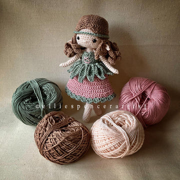Willow the Woodland Pixie Fantasy Amigurumi Crochet Doll Pattern