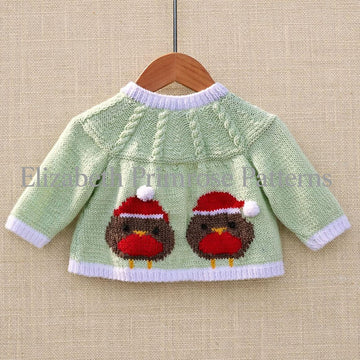 Festive Robins Jacket P18