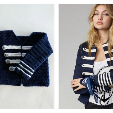 Gigi's military jacket