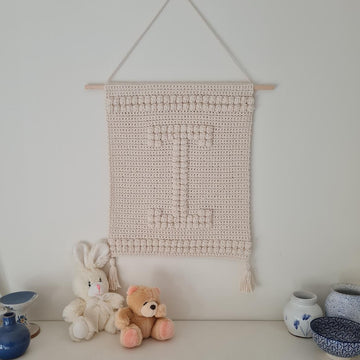 Letter I Wallhanging