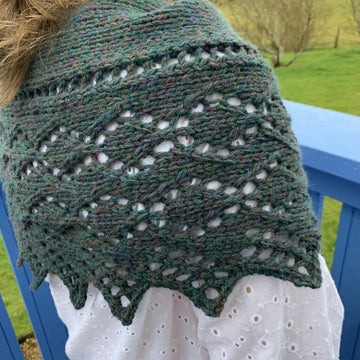 There and back again shawl