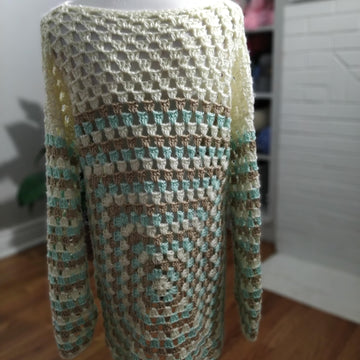 Granny Square Sweater